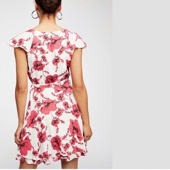 Free People French Quarter Wrap Dress SzS - Picture 3 of 9